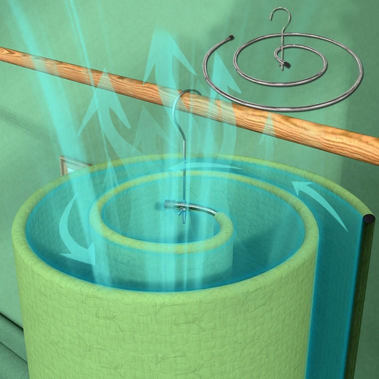 작은공간 자연건조 롤링 드라이 이불건조대 빨래건조대