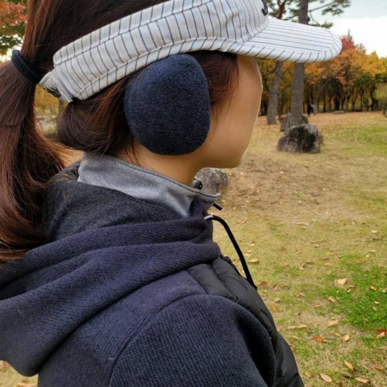 똑딱이 이어워머 방한 귀마개 등산 낚시 캠핑 자전거 외부활동 외부작업 필수품