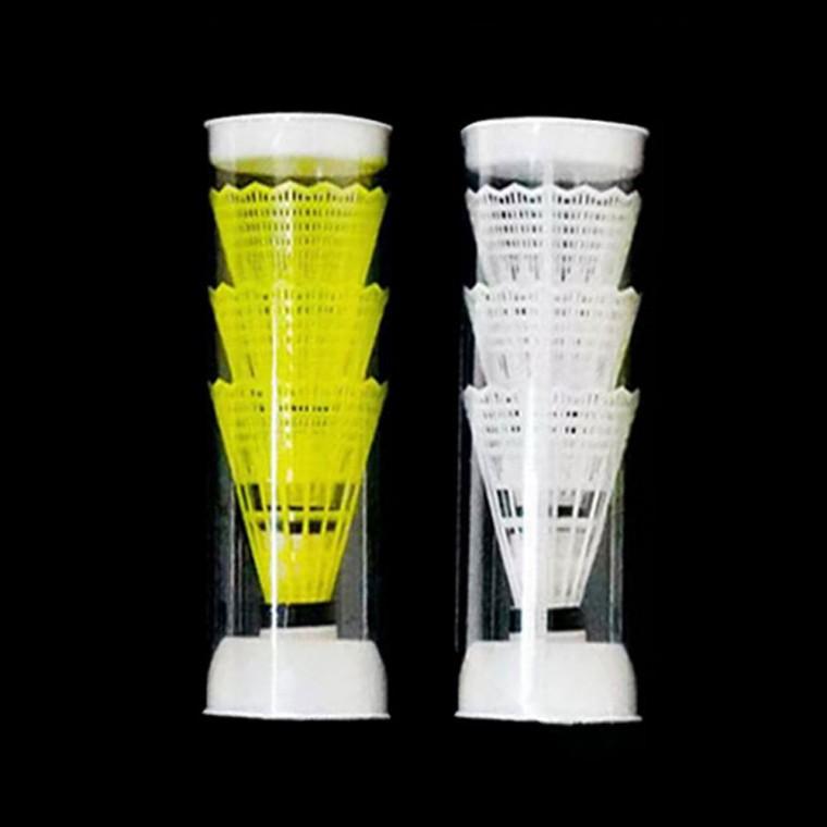 LW 연습용 나일론 셔틀콕 3P 배드민턴 콕 3개입 세트