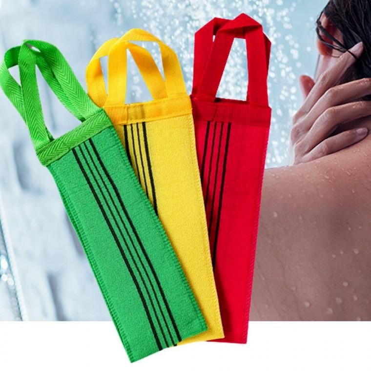 나홀로 등밀이 때타올 롱 이태리타올 손잡이 때수건