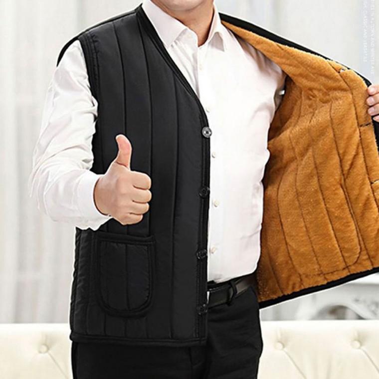 남녀공용 패딩 융털조끼 방한 털조끼 등산 낚시 아웃도어 작업복 조끼