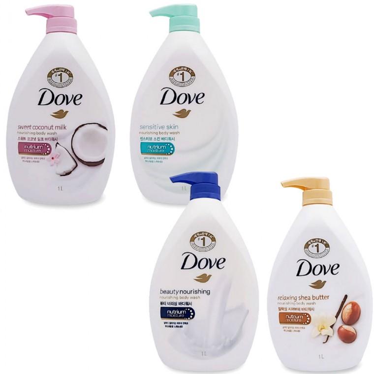 [미르]도브 스위트 바디워시 코코넛 밀크 센스티브 스킨 뷰티 너리싱 릴랙싱 시어버터 바디클렌저
