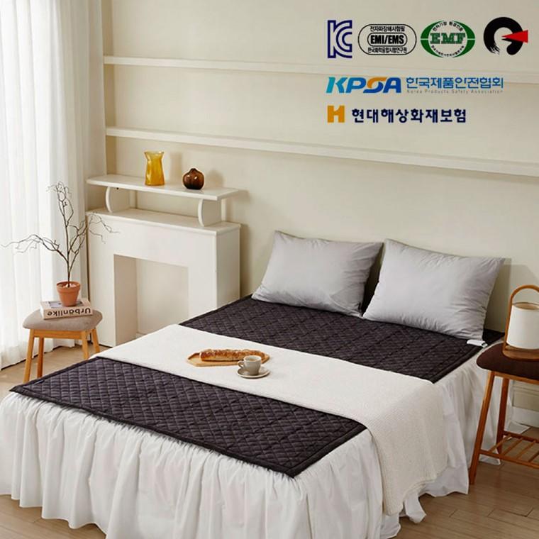 한미메리노 프리미엄급 온열 탄소매트 3세대 전기매트 전자파 전기료 걱정없는 탄소섬유 발열매트 전기요