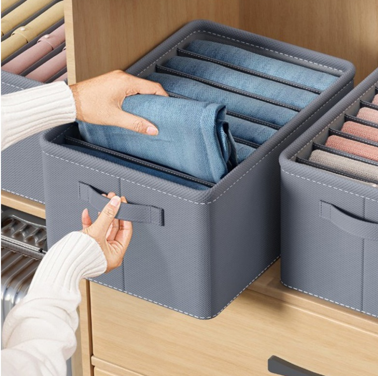 접이식 칸막이 옷정리함 옷장 소품정리