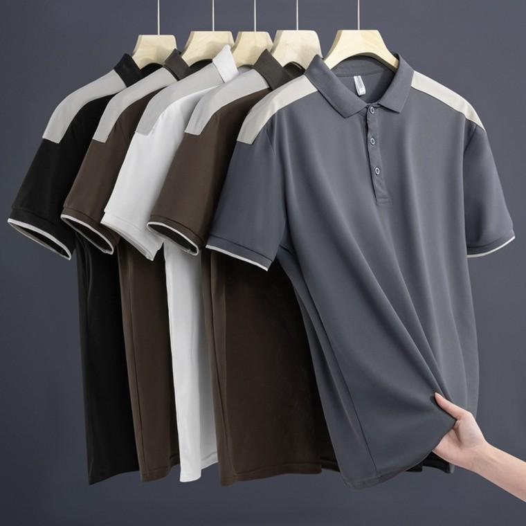 남자 여름 폴로 카라 반팔 티셔츠 골프 스포츠