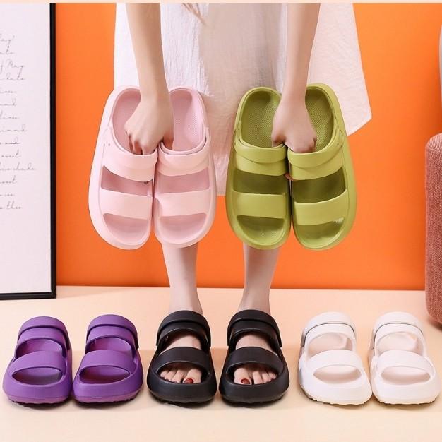 남여공용 여름 휴가 발편한 말랑 스트랩샌들