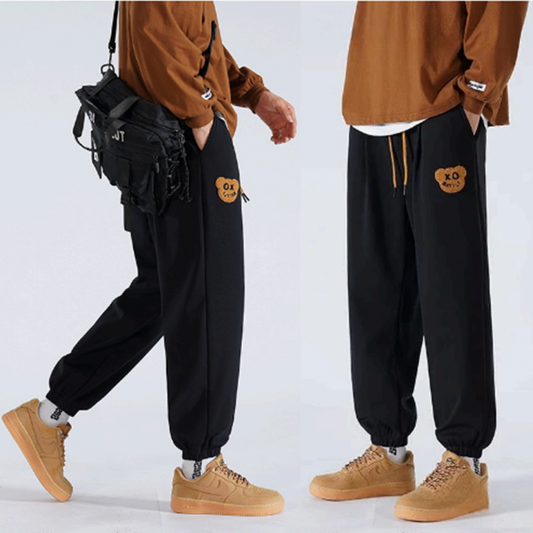 겨울 남성 융 기모 트레이닝 조거 팬츠