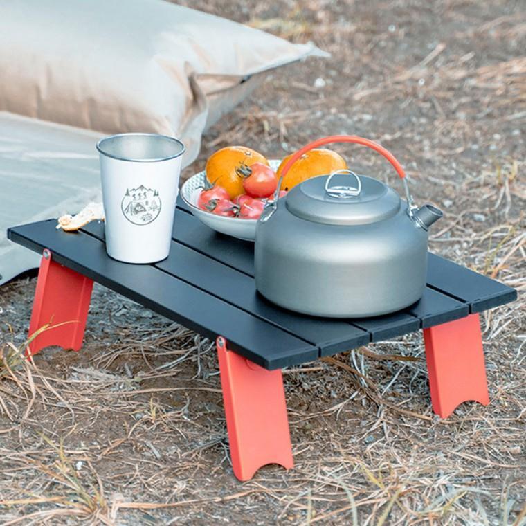 미니폴딩테이블 캠핑 차박 등산 롤테이블 휴대용 접이식테이블 낚시