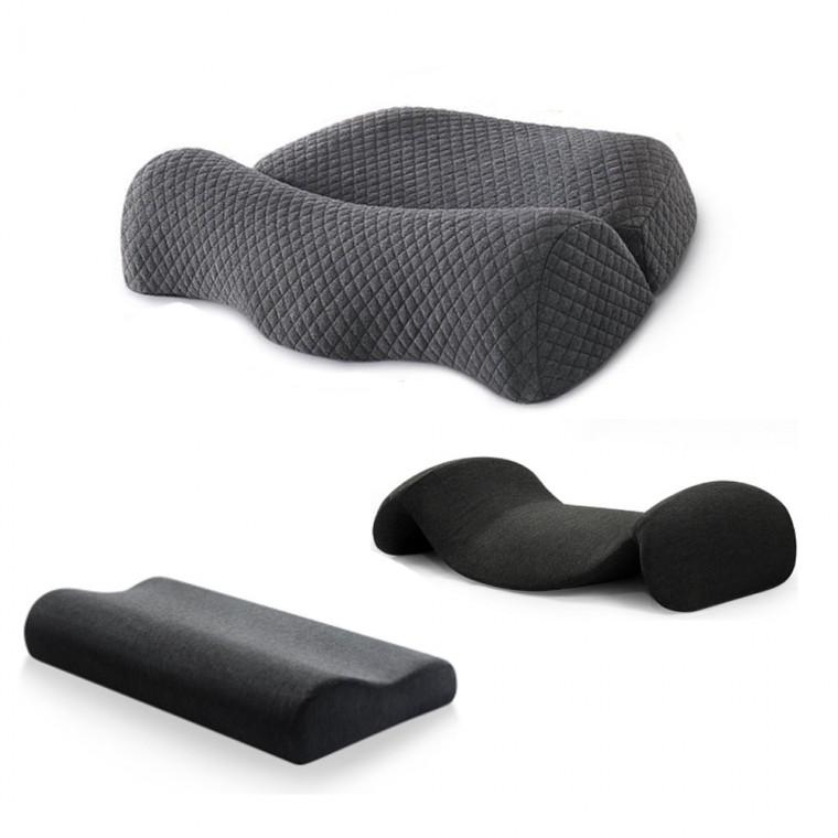 누버베 허리 굴곡 낮은베개 메모리폼 목이편한 베개