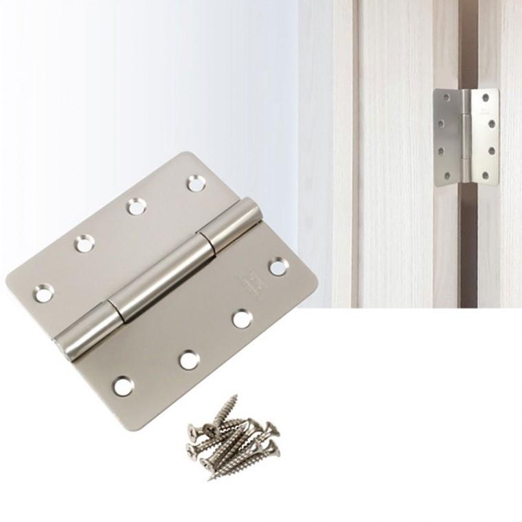 나비형 방문경첩 창고 욕실장 가구 문단속 문고정 경첩