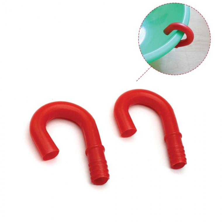 호스고리 2P 바가지 호스 걸이 연결 거치대 물호스