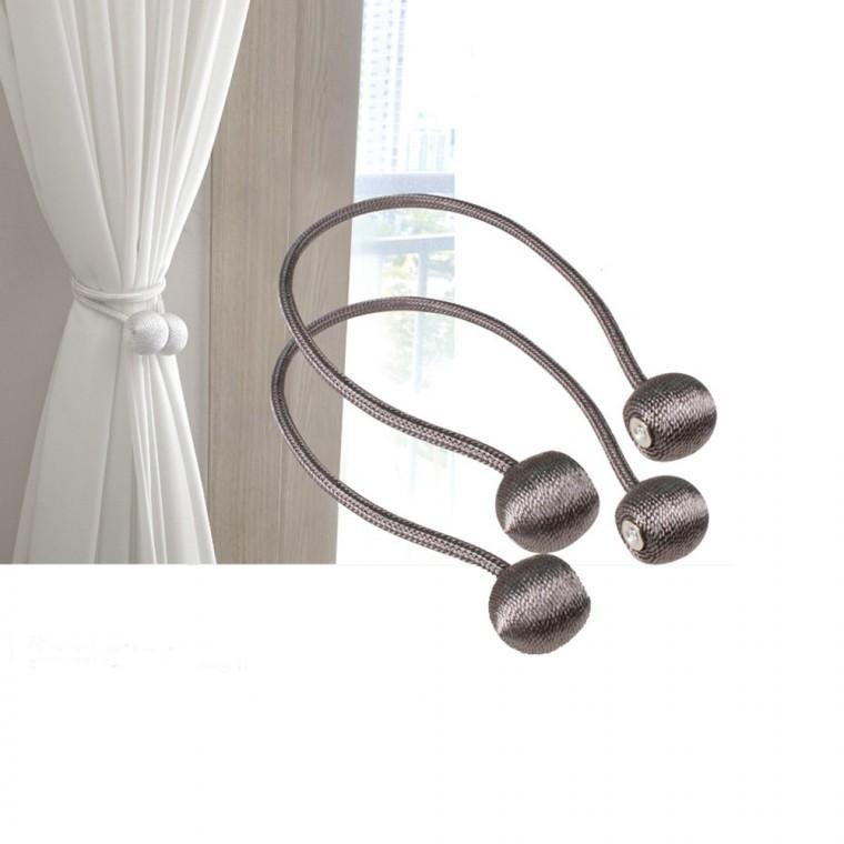 마그네틱 커튼타이 2P 자석 커튼 고정 끈 커튼끈 부자재