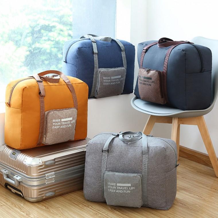 캐리어 어시스트 폴딩백 여행 짐가방 보조백 보스턴백 여행가방 기내용 출장