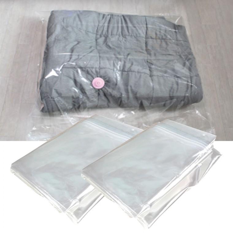 이불 의류 압축팩 이사 옷장정리 롱패딩 이불보관 휴대용 여행짐 진공팩 만능 보관 지퍼백