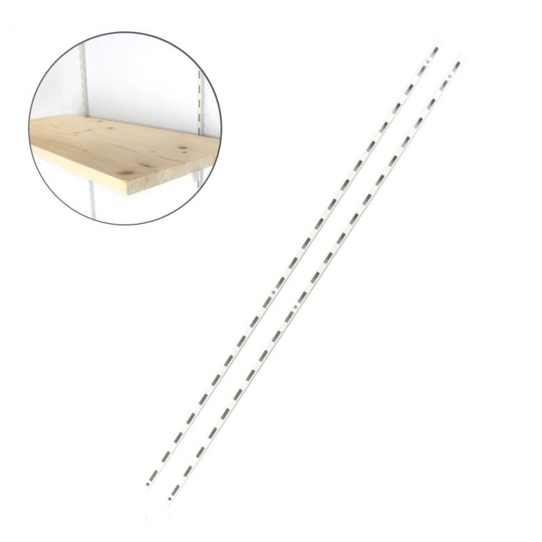 선반 기둥 2P 벽선반 설치 원목 인테리어 찬넬