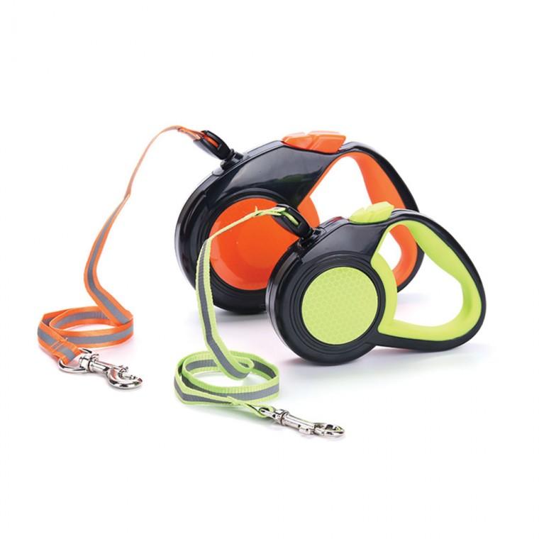 강아지 리드줄 3M 5M 8M 야간반사판 산책줄 튼튼한목줄 홀드장치 애견 야간산책 형광스트랩 산책용품