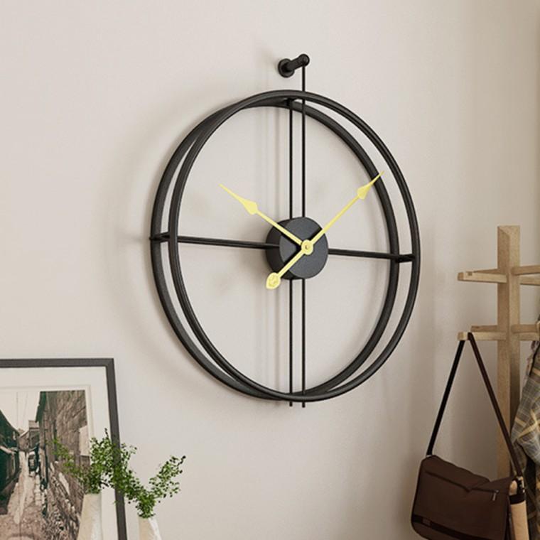 더블링 인테리어 벽시계 무소음 거실 사무실 개업 집들이 선물