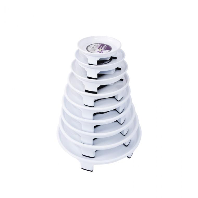 화분 원형 서랍 받침대 물받침 식물 물받이 다이 베란다 장식