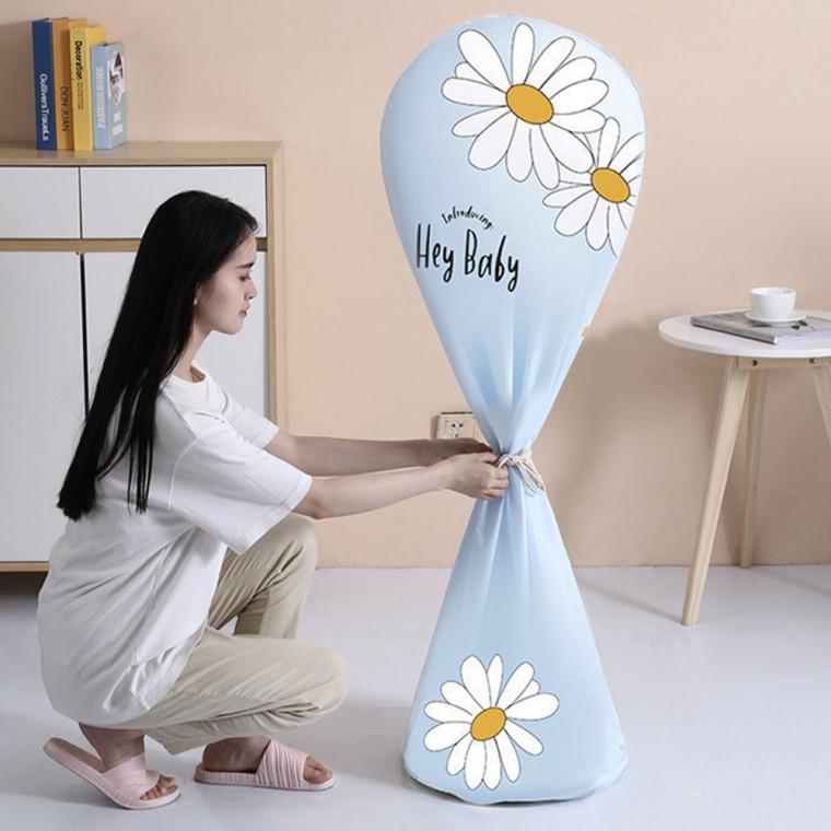 플라워 롱스탠드 선풍기커버 난방기 온풍기 보관 덮개 커버 먼지차단