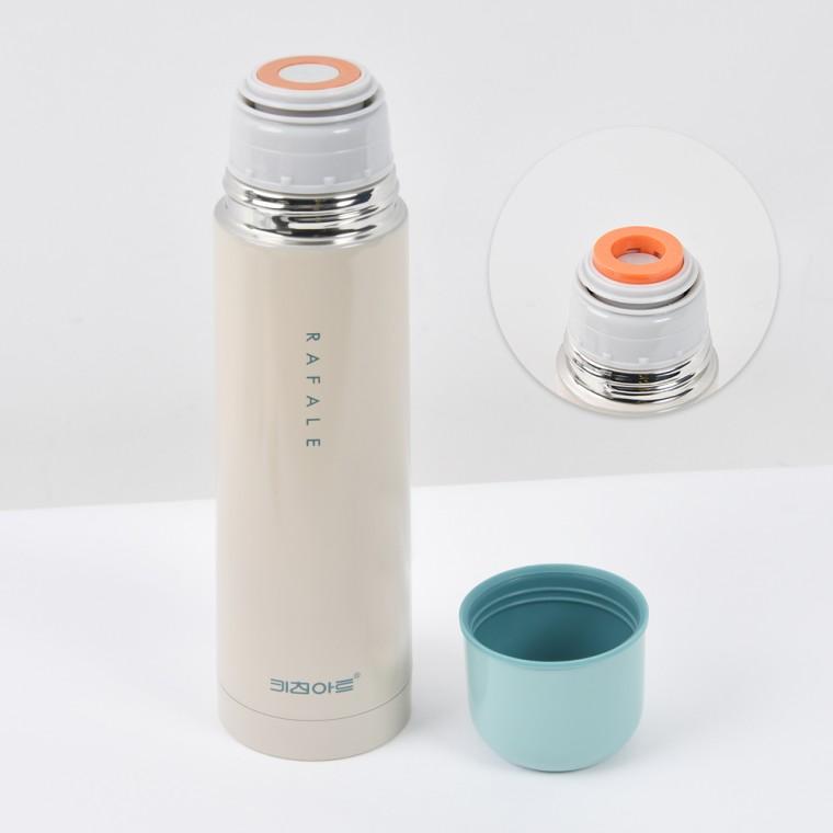 키친아트 라팔 피크닉 보온 보냉병 500ml 휴대용 야외 텀블러 물병 색상랜덤