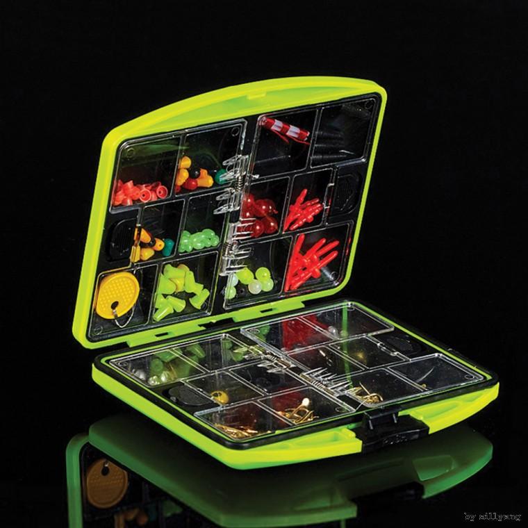 [도매직방] 24종 태클박스 낚시찌 바늘 소품 세트