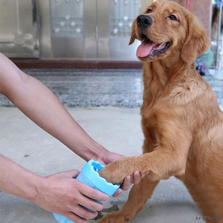 [도매직방] 애견 발씻기 강아지 고양이 산책 발세척기
