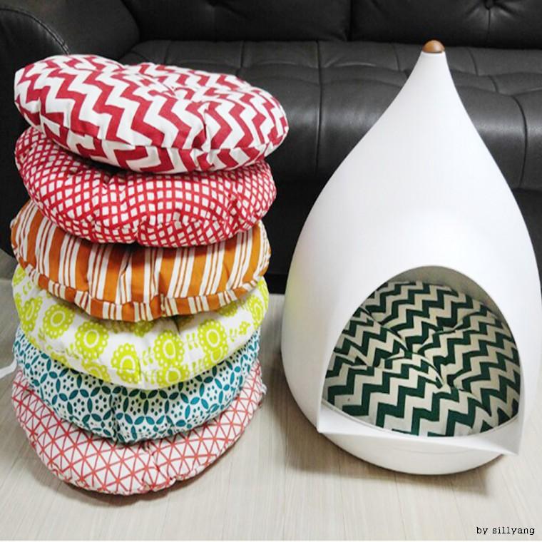 [도매직방] 원형 애견방석/쿠션/강아지집/고양이집