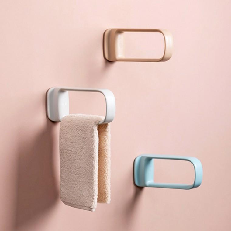 [도매직방] 오즈리빙 접착식 수건걸이 화장실 욕실 주방