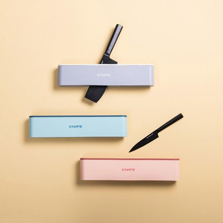 [도매직방] 오즈리빙 북유럽 칼블럭 칼꽂이 주방 싱크대