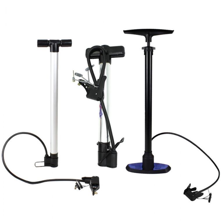 다용도 에어펌프 휴대용 자전거 공 튜브 공기 주입기 펌프