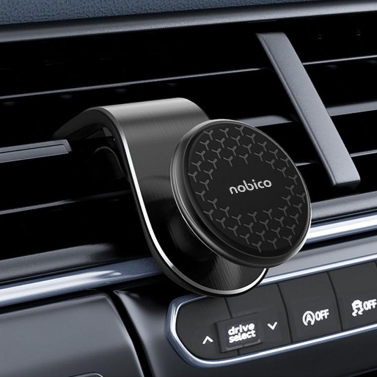 차량용 자석 폰거치대 F19 송풍구형 360도회전 마그네틱 휴대폰 핸드폰 거치대