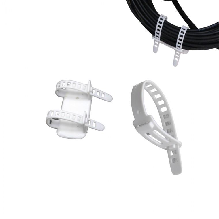 고정식 핸디 더블 코드밴드 케이블 타이 선 전선 정리