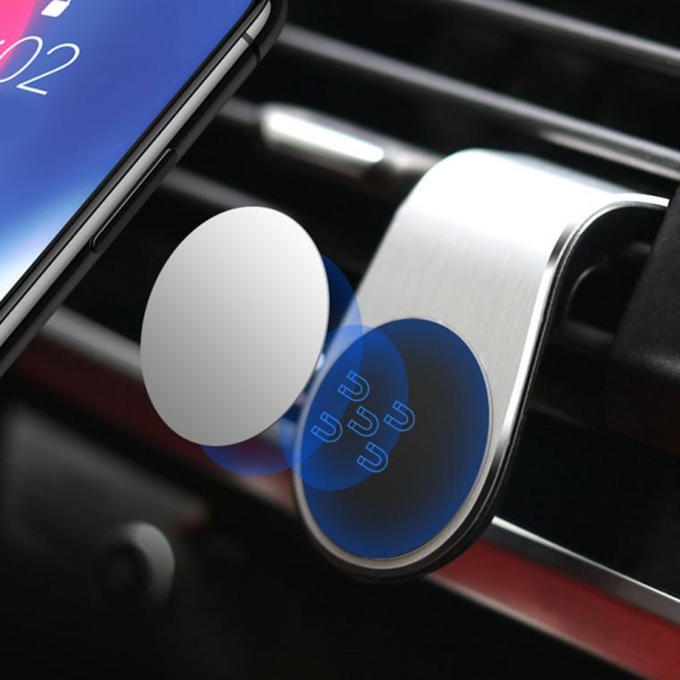 차량용 자석 폰거치대 F3 송풍구형 마그네틱 휴대폰 핸드폰 거치대