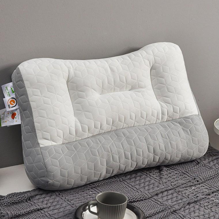 누버바 힐링 경추베개 P25 푹신한 꿀잠 부드러운 양면사용 편한베개 에어메쉬 목이편한 호텔