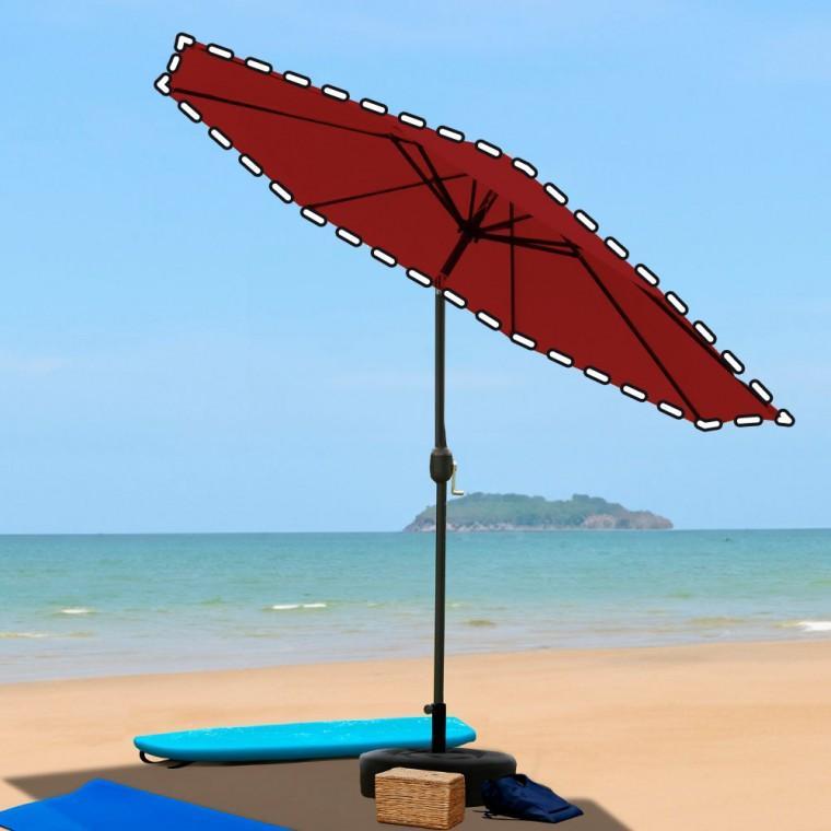 2.7 반자동 파라솔 교체용 지붕천 파라솔 색상 지붕 변경 천갈이 (파라솔미포함)