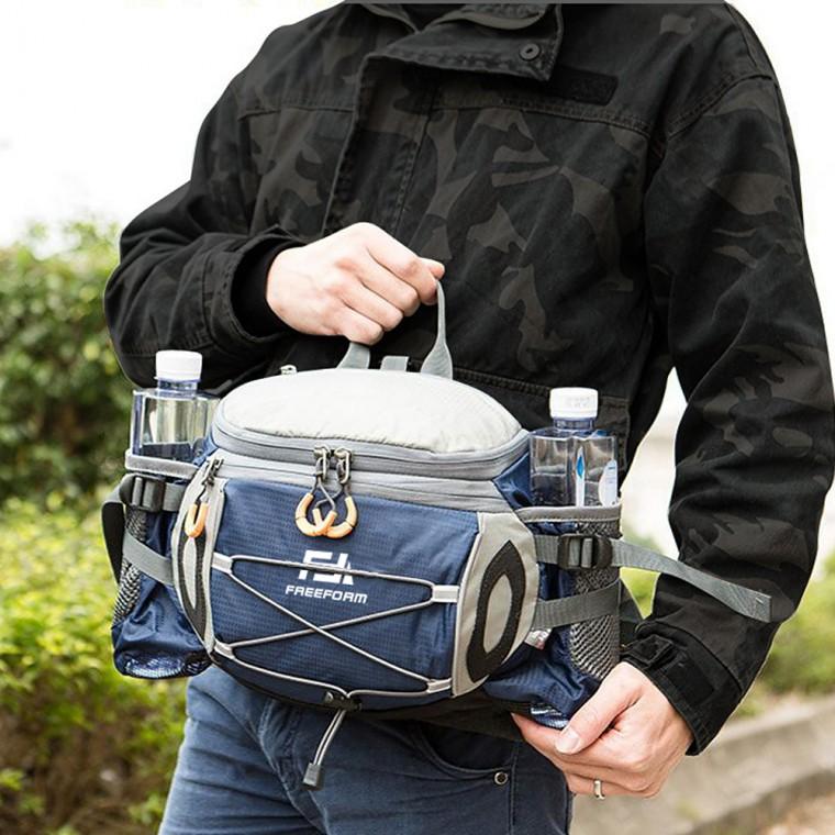숄더 힙색 등산가방 소형 미니 가방 트래킹 배낭 경량 허리 어깨 가방 통풍 메쉬 가방