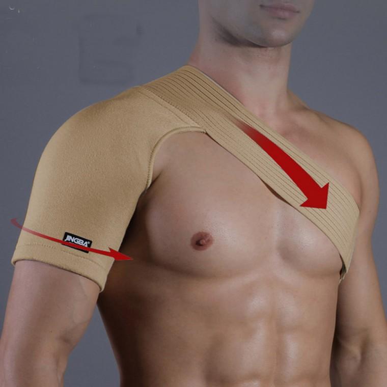 어깨 보호대 2107 탈골 부상 방지 쇄골 고정 지지 압박 밴드 숄더 랩 패드