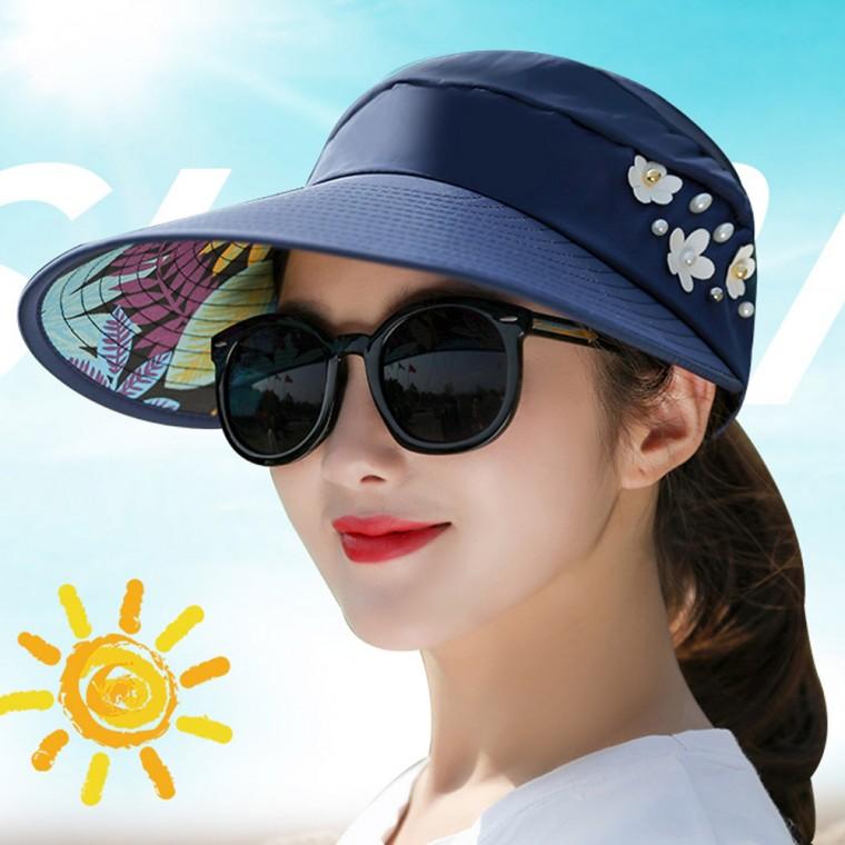 비즈 썬바이저 돌돌이모자 썬캡 여름 등산 모자 낚시 스포츠 레져 단체