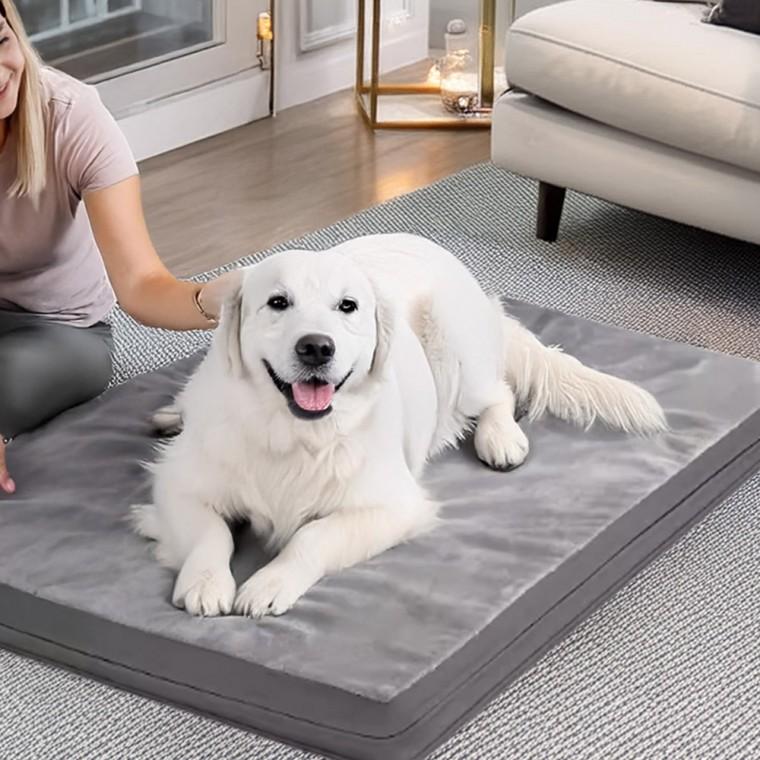 양면 애견매트 논슬립 방수 방습 대형견 매트리스 반려견 방석 쿠션 침대 134X91