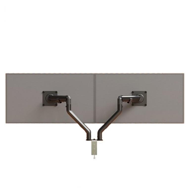 M8 듀얼 모니터암 32인치 고중량 거치대 컴퓨터 책상 업무 PC방 모니터 스탠드 받침대