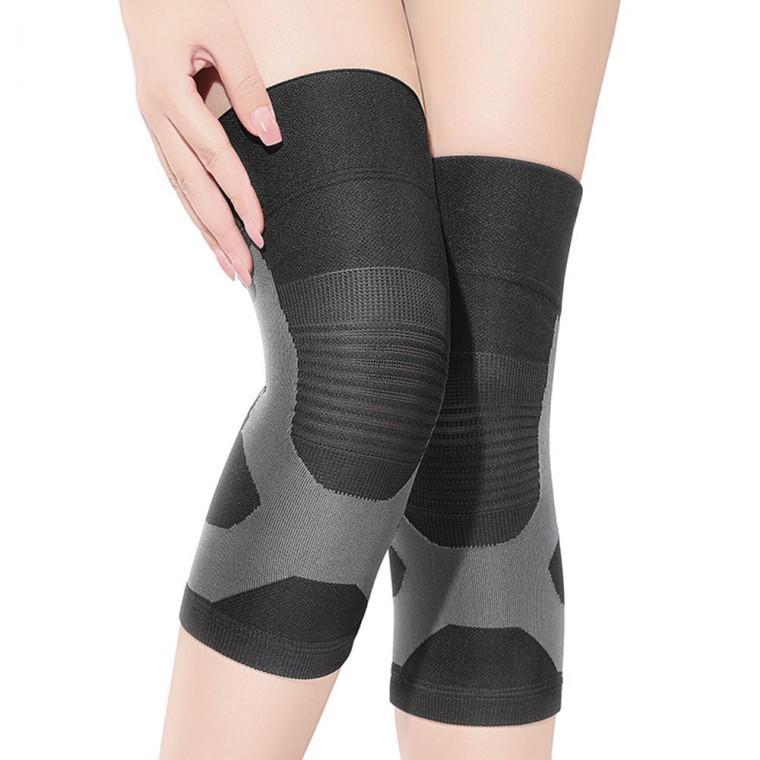 그래핀 무릎 보호대 013 롱 니슬리브 보온 발열 레그토시 무릎 고정 지지 워머 밴드