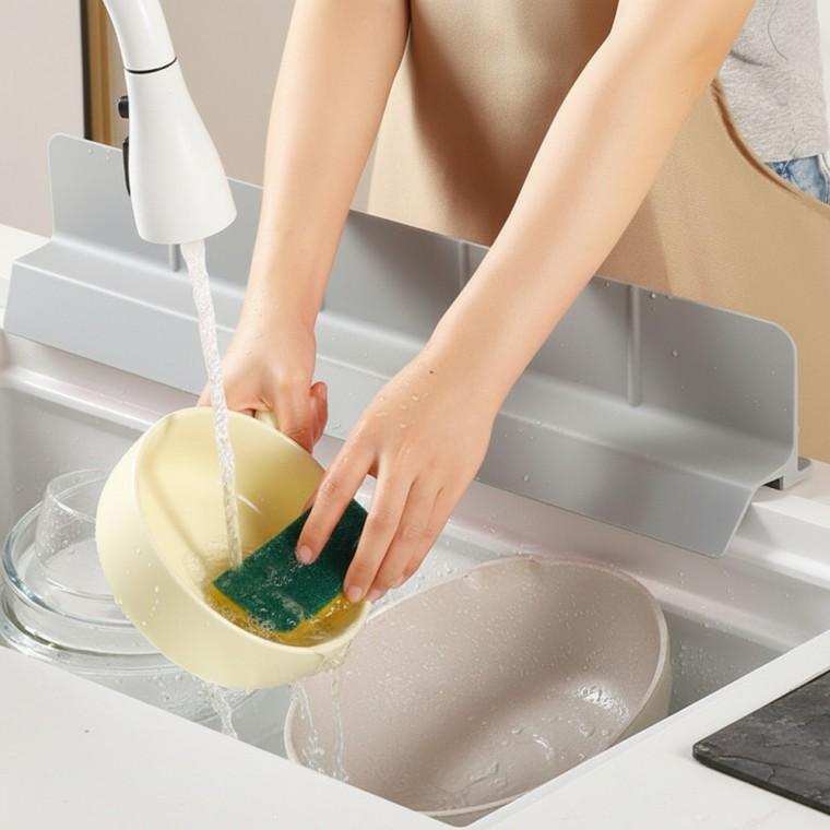 실리콘 싱크대 물막이 탈부착 설거지 물튐방지 워터가드 워터펜스 가스렌지 기름튐방지