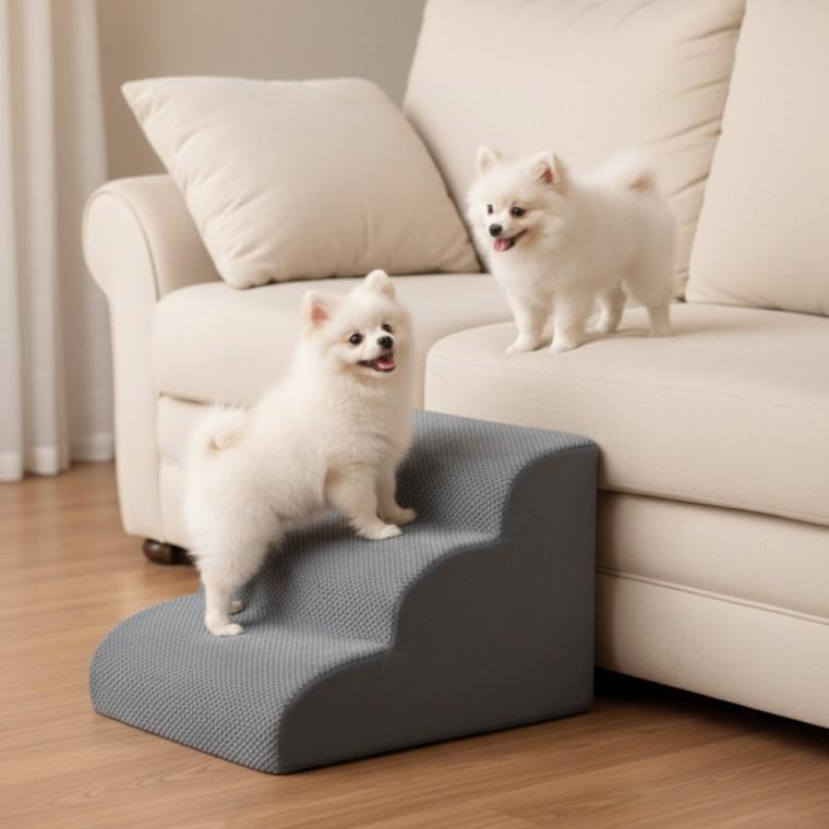 논슬립 강아지 계단 애견 반려견 침대 쇼파 펫스텝 슬라이드
