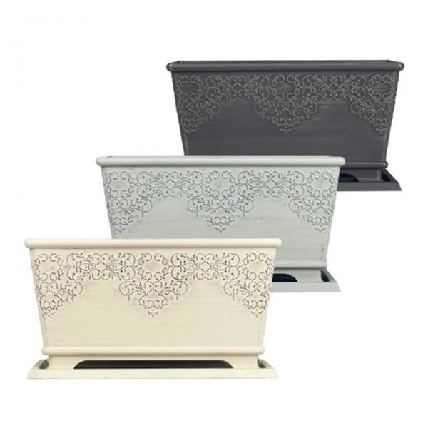 bns 피클레온 엘레강스 스텐딩 사각 화분 32x14x17cm