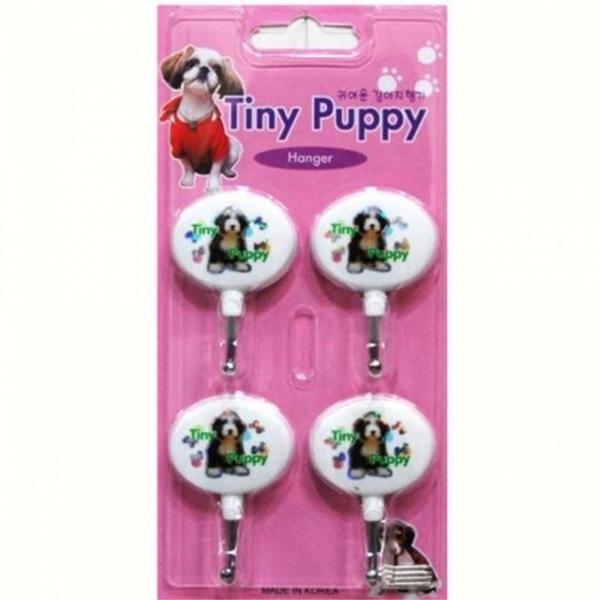 bns 강아지 벽후크 4P-랜덤발송 모던옷걸이 튼튼한훅