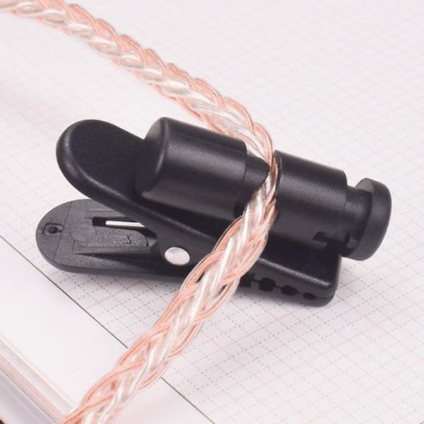 bns 이어폰 선 홀더 회전형 고정 집게