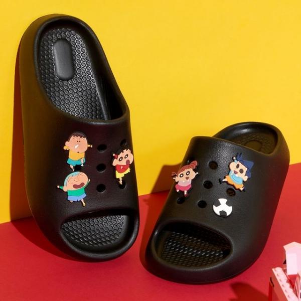 짱구 폼폼 슬리퍼 성인 아동 거실화 실내화
