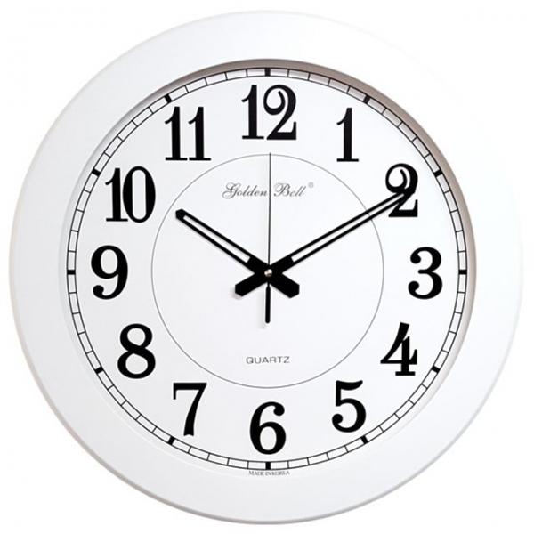 GB4408 대형 벽시계 50cm 화이트 제조한국