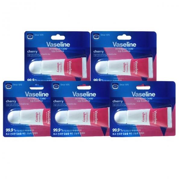 바세린 립에센스 체리 10ml-5개