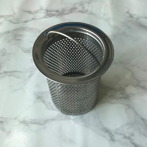 국내제작 스텐 싱크대 배수구 거름망 소형